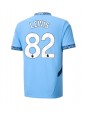 Manchester City Rico Lewis #82 Heimtrikot 2024-25 Kurzarm